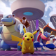 Pikachu, Blastoise, Charizard, Greninja, Alolan Ninetails in Pokemon Unite.